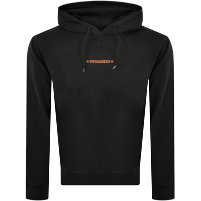 Dsquared2 Logo Pullover Hoodie Black