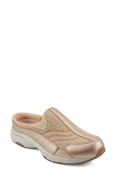 Easy Spirit Travel Time Mule In Bronze,natural
