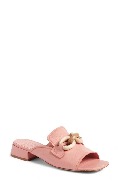 Pedro Garcia Enna Slide Sandal In Rose Petitgrain