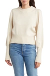 FRENCH CONNECTION BABYSOFT BALLOON SLEEVE CROP jumper
