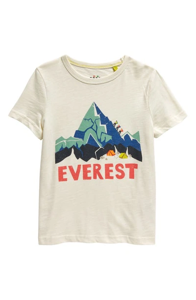 Mini Boden Kids' Everest Graphic T-shirt In Ivory