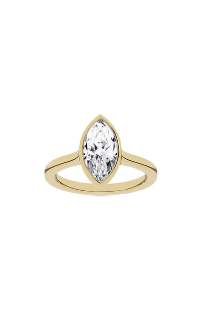 Jennifer Fisher Marquise Lab Created Diamond Solitaire Ring In 18k Yellow Gold