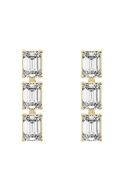 Jennifer Fisher Lab Created Diamond Drop Earrings In 18k Yellow Gold