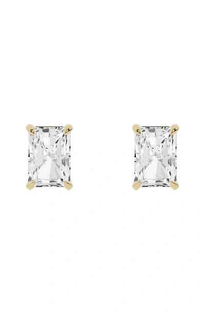 Jennifer Fisher Radiant Lab Created Diamond Stud Earrings In 18k Yellow Gold