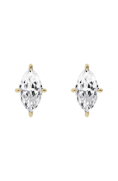 Jennifer Fisher Marquise Lab Created Diamond Stud Earrings In 18k Yellow Gold