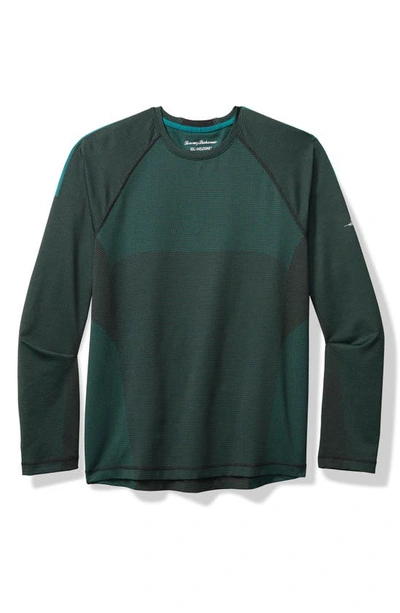 Tommy Bahama Jet Stream Stretch Long Sleeve T-shirt In Green