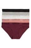 Calvin Klein Assorted 5-pack Briefs In Kn6 Black/ Grey