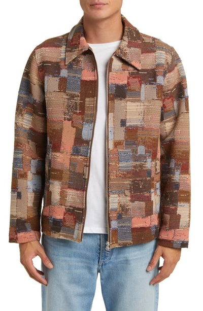 Nn07 Ivan 5240 Jacquard Jacket In Multi