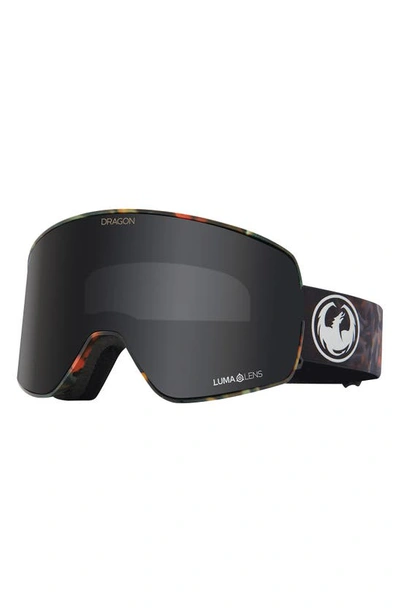 Dragon Nfx2 60mm Snow Goggles With Bonus Lens In Fireleaf Ll Dark Smoke Amber