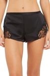 ETAM BUTTERFLY LACE SATIN PAJAMA SHORTS