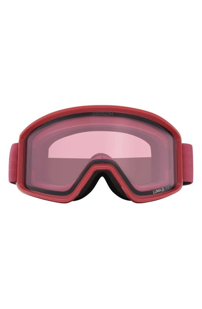 Dragon Dxt Otg 59mm Snow Goggles In Pink