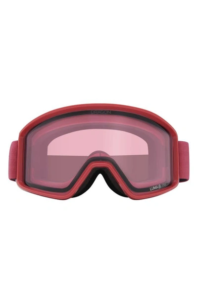 Dragon Dxt Otg 59mm Snow Goggles In Fuschia Lite Lll Trose