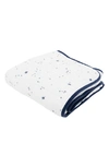 Little Unicorn Kids' Original Cotton Muslin Quilt In Shooting Stars