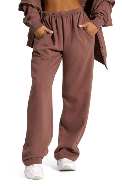 Naked Wardrobe Make You Sweat Oversize Sweatpants In Taupe