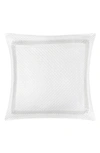 Matouk Astor Braid Matelassé Pillow Sham In Silver