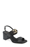 FERRAGAMO FERRAGAMO LOU GANCIO SLINGBACK SANDAL