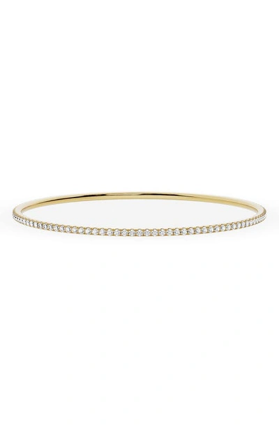 Jennifer Fisher Round Lab Created Diamond Tennis Bangle Bracelet In D2.50ct - 18k Yellow Gold
