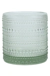 Fortessa Jupiter Set Of 6 Triple Old Fashioned Glasses In Sage Green