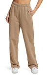 Alo Yoga Accolade Straight-leg Sweatpants In Gravel