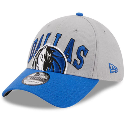 New Era Gray/blue Dallas Mavericks Tip-off Two-tone 39thirty Flex Hat