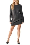 Sanctuary City Girl Long Sleeve Sweater Dress In Mineral