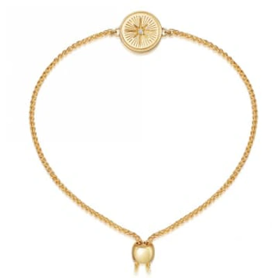 Astley Clarke Celestial Compass Kula Bracelet In Gold