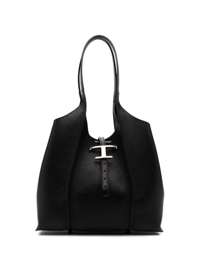 Tod's Shoulder Bag In Black