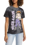 PHILCOS BETTY BOOP TIE DYE COTTON GRAPHIC T-SHIRT