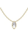 Jennifer Fisher Lab-created Diamond Pendant Necklace In D1.0ct - 18k Yellow Gold