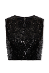 DOLCE & GABBANA DOLCE & GABBANA SEQUINNED CROPPED TOP