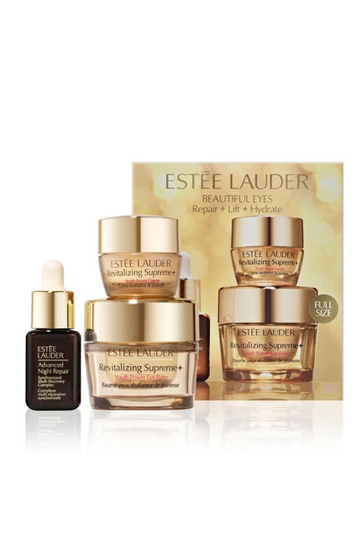 Estée Lauder Revitalizing Supreme+ Eye Balm Skin Care Set (limited Edition) $109 Value In White