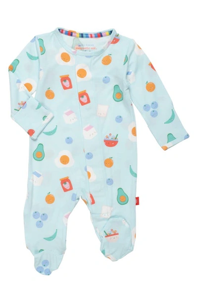 Magnetic Me Baby's Love You Brunches Food Footie In Neutral