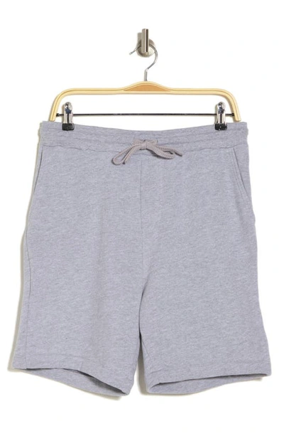 Bella+canvas Drawstring Sweat Shorts In Athletic Heather