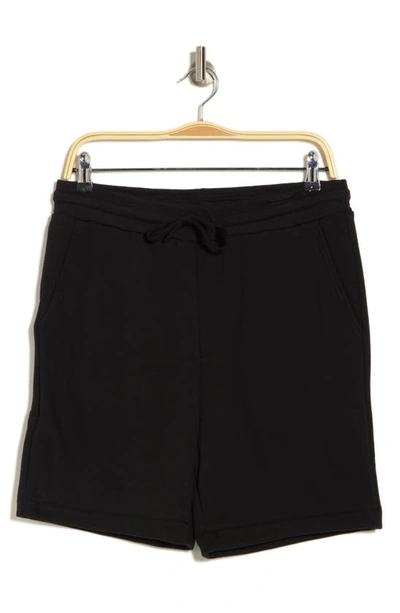 Bella+canvas Drawstring Sweat Shorts In Black