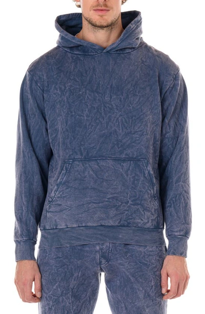 Original Paperbacks Waverly Vintage Wash Hoodie In Blue