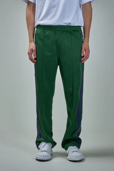 Needles Track Pant - Poly Smooth In Ivy Green