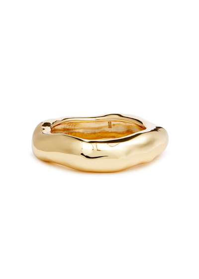 Alexis Bittar Molten 14kt Gold-plated Bracelet