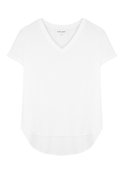 Bella Dahl White Rayon T-shirt