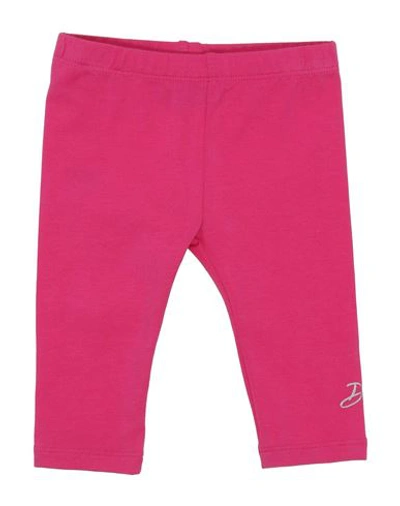 Diesel Babies'  Newborn Girl Leggings Pink Size 3 Cotton, Elastane