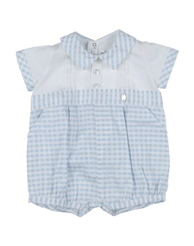 Amore Is Me ! Newborn Boy Baby Jumpsuits & Overalls Sky Blue Size 0 Cotton, Polyester