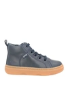 Camper Toddler Boy Sneakers Navy Blue Size 10c Soft Leather In Navy Blue