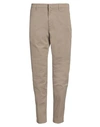 Dunhill Man Pants Light Brown Size 40 Cotton, Elastane In Beige
