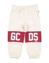 Gcds Mini Babies'  Toddler Pants Ivory Size 6 Cotton In White