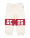 Gcds Mini Toddler Pants Ivory Size 6 Cotton In White