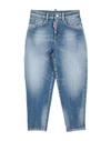 Dsquared2 Toddler Boy Jeans Blue Size 6 Cotton, Elastomultiester, Elastane, Bovine Leather In Blue
