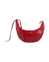 Khaite Medium Alessia Leather Shoulder Bag In Red