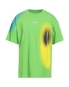 A-cold-wall* Man T-shirt Lime Green Size M Cotton