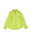 Mc2 Saint Barth Babies'  Toddler Boy Shirt Yellow Size 6 Linen