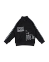 Dsquared2 Babies'  Toddler Sweatshirt Black Size 6 Nylon, Cotton
