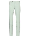 Pt Torino Man Pants Light Green Size 30 Cotton, Elastane